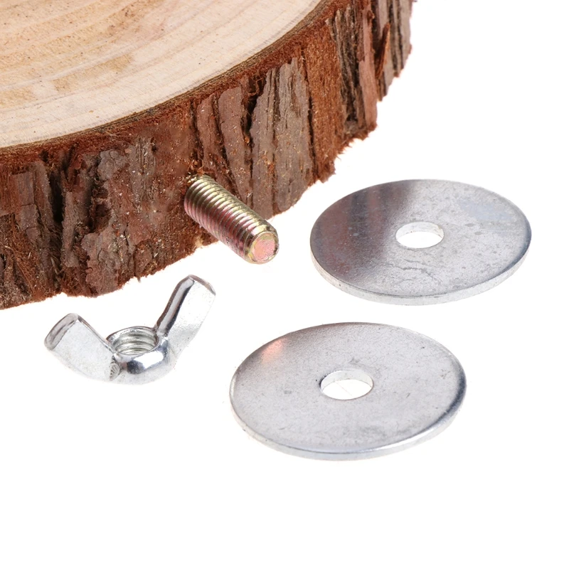 Pet Parrot Bird Cage Perch Platform Round Wooden Stand Board for hamster | Дом и сад