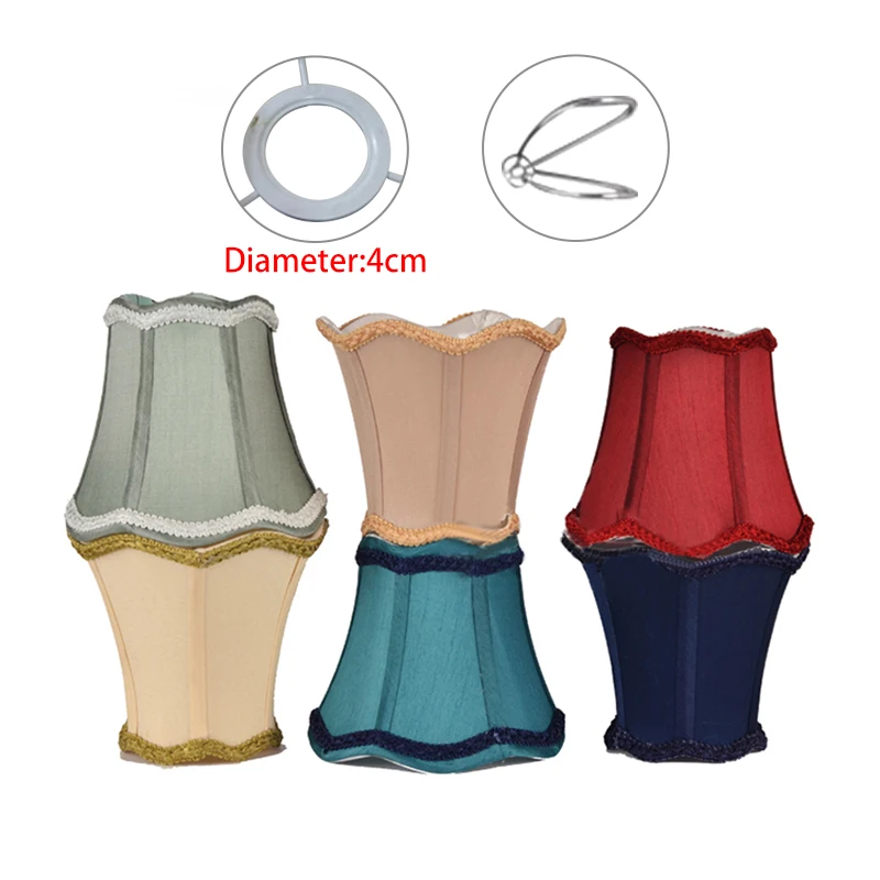 LAINGDERFUL абажур в стиле АР деко тканевый светильник чехол упрощенный Европейский