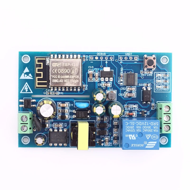 Горячие AC 220V wifi реле дистанционного управления ESP8266 wifi модуль релейный модуль для умного дома