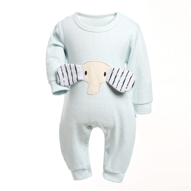 Детские комбинезоны для мальчиков и девочек толстый длинный комбинезон