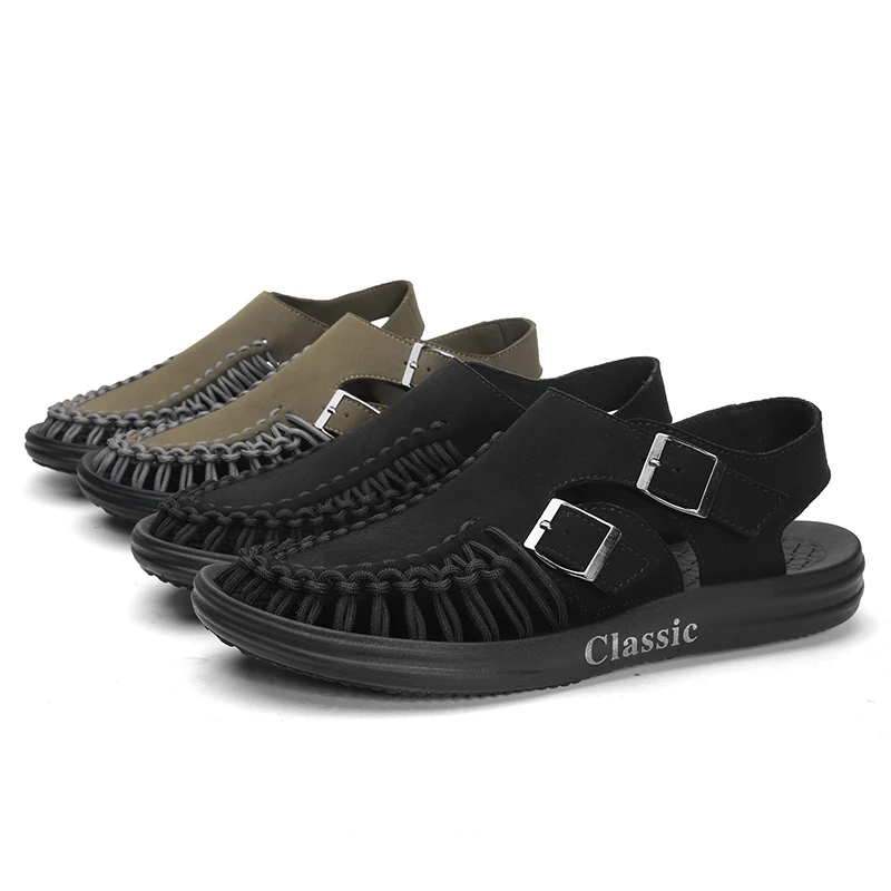 Turritopsis nutricula мужские сандалии кожаные тапочки открытый тапки пляжные резиновые