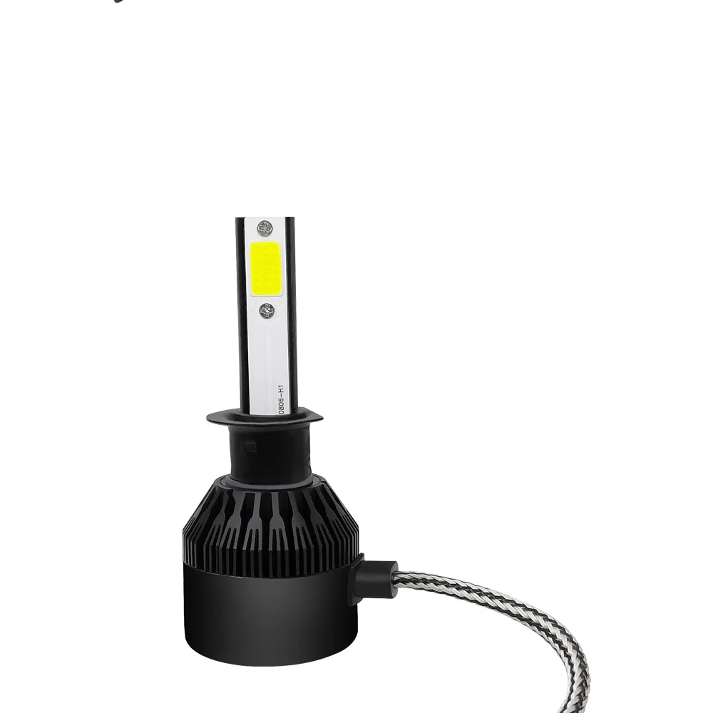 Roadsun авто аксессуары C6 головной светильник светодиодный H7 H4 H1 H11 9005 9006 HB4 HB3 светодиодный светильник лампы 7200LM 6000K 72W фары для автомобиля Тюнинг светильник Инж