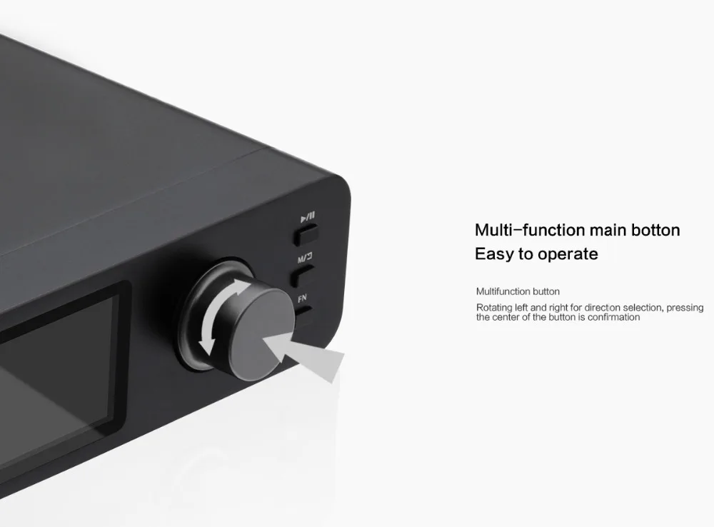 SMSL DP3 Hi-Res цифровой плеер ES9018Q2C ЦАП чип 32 бит/384 кГц DSD256 двухсторонний Bluetooth/wifi/DLAN вход