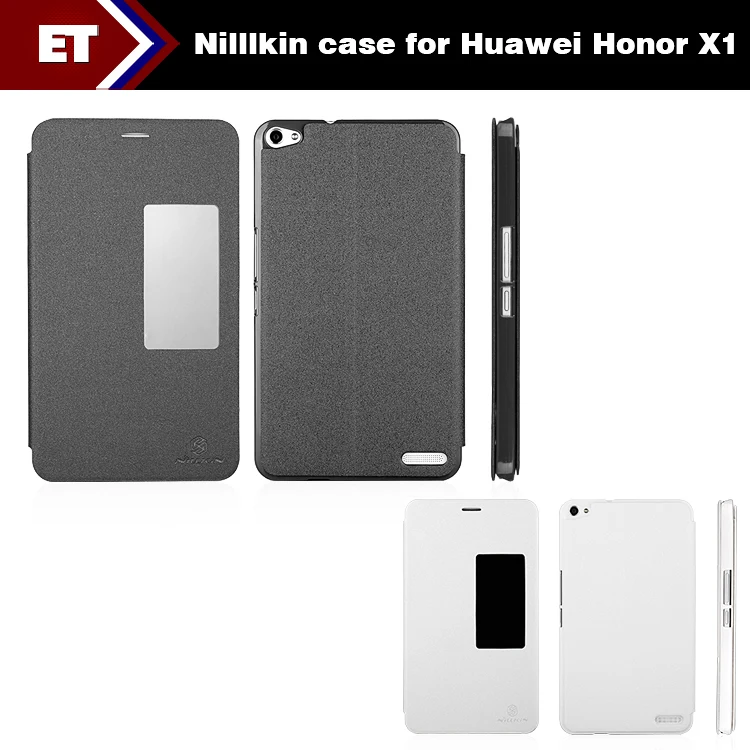 Original 7 inch Huawei Honor X1 Tablet PC Nillkin Sparkle Flip Case PU Leather Magnet Multi Color Free Shipping | Компьютеры и офис
