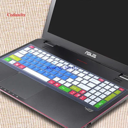 Candyblue 15,6 дюймовый ноутбук клавиатура Prorector Крышка для Asus k555L A555L A555 A550L F555L X555S X555L X550C R550V notobook чехол для клавиатуры - Цвет: Candyblue