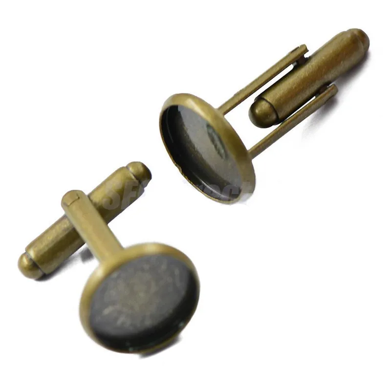 1 шт. запонки для запонок 18 мм 8 цветов|cufflink blanks settings|cufflink blankscufflink backs |