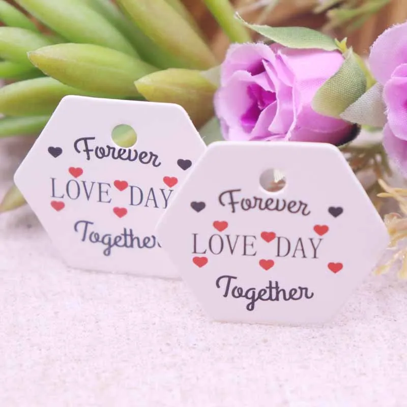 3x3 5 см 100 шт. DIY valentie TAG love day многоугольная Любовь Бабочка Милая подъемная карта