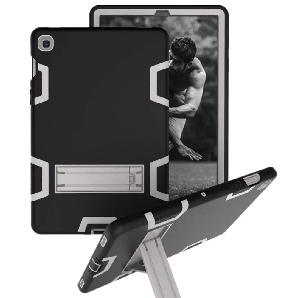 

For Coque Samsung Galaxy Tab S5E 10.5 2019 SM-T720 SM-T725 Case Heavy Duty Rugged Case Hybrid Shockproof Cover with Kickstand