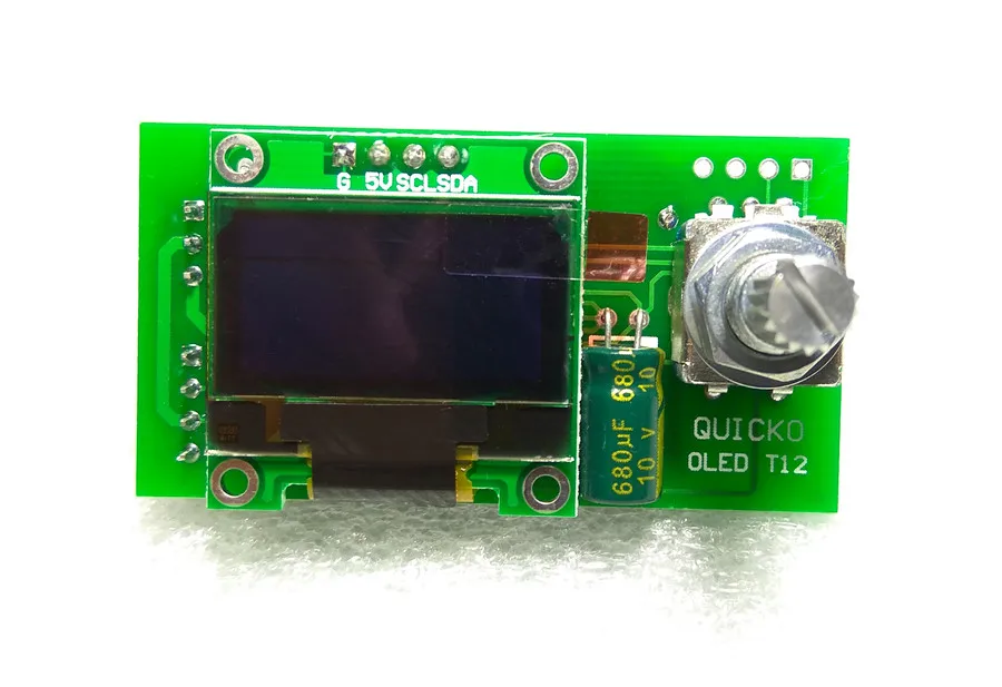 DIY OLED цифровой паяльник паяльная станция плата контроллера температуры+ T12 наконечники ручки