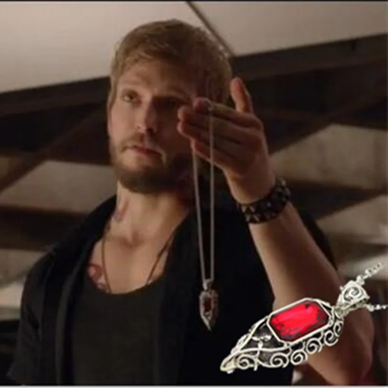 WANJIESHIPin новые ювелирные изделия shadowhunter ожерелье из красного стекла AMOR кулон подарок на день Святого Валентина