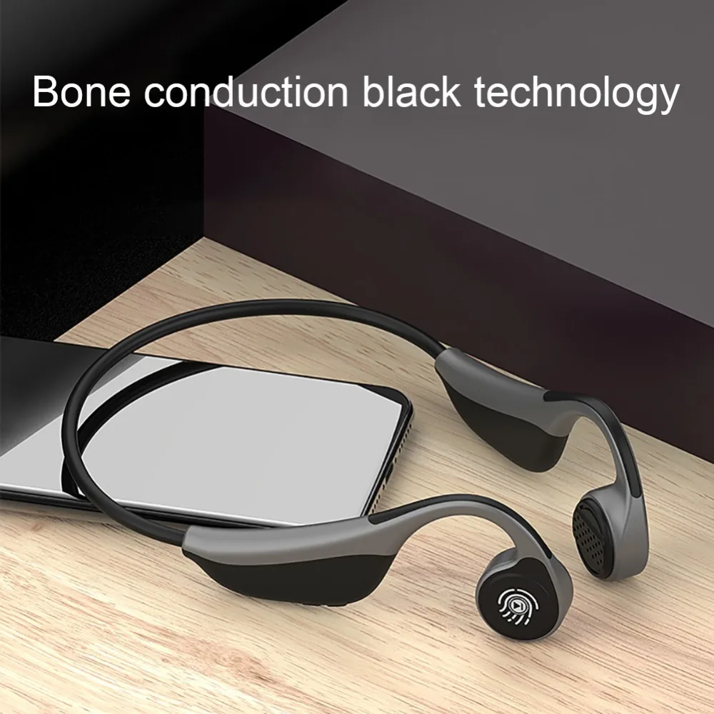 Беспроводные наушники V9 Bluetooth 5 0 S.Wear костной проводимости уличная спортивная