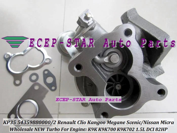 Бесплатная доставка KP35 54359880000 54359880002 54359710000 турбо для NISSAN Micra Renault Clio Kangoo Megane Scenic K9K