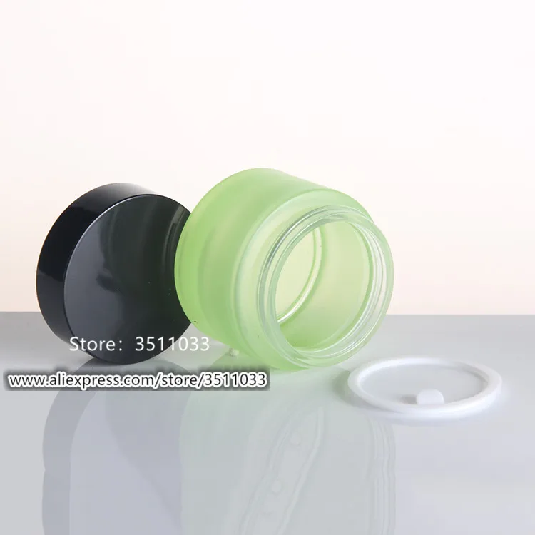 10 шт. Зеленое матовое стекло бутылка-спрей бутылка для лосьона жидкого