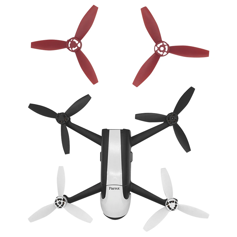 4PCS Parrot Bebop 2 Drone Propeller Quick Release Blade Rotors for Bebop 2 Camera Drones Parts Replacement Props CW CCW