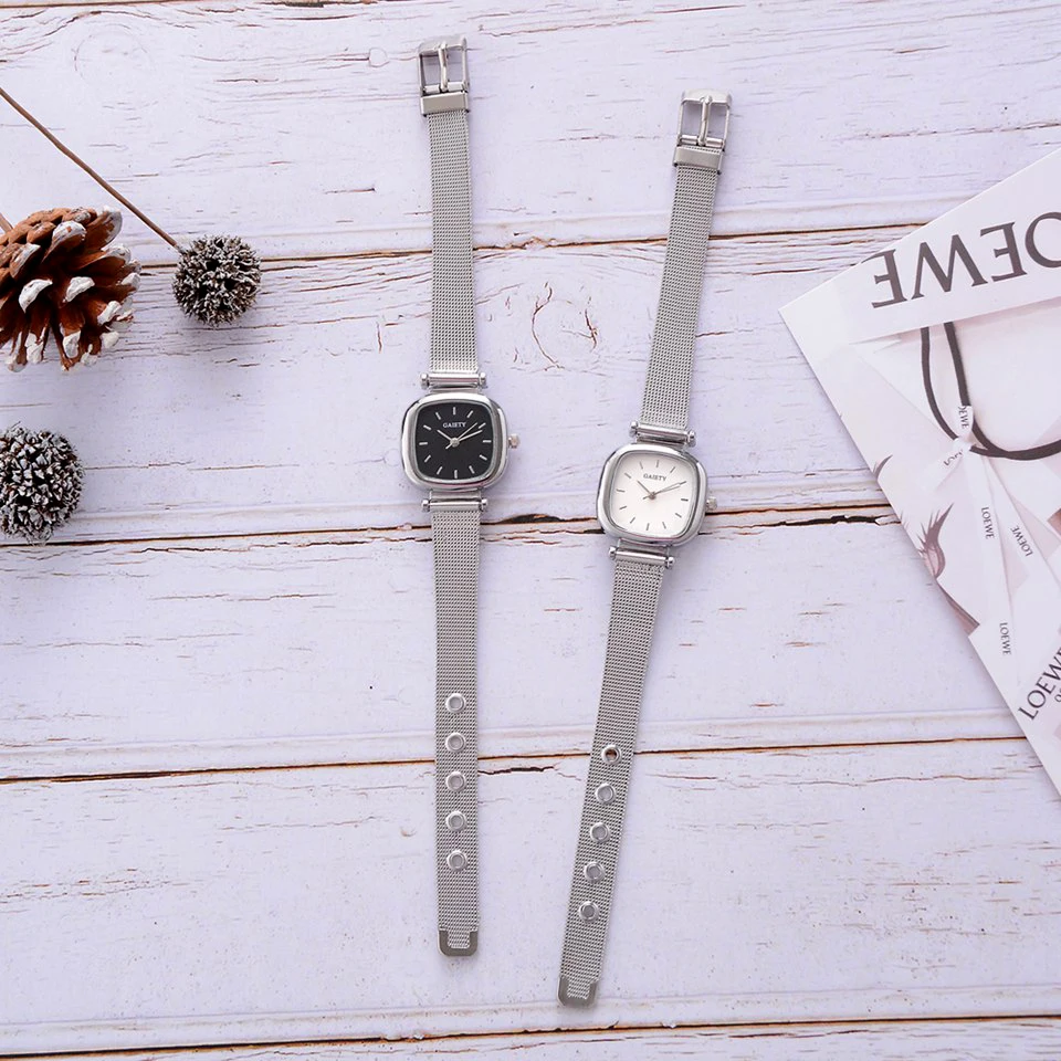 Кварцевые часы для женщин gaiety кварцевые производства марки с металлическим