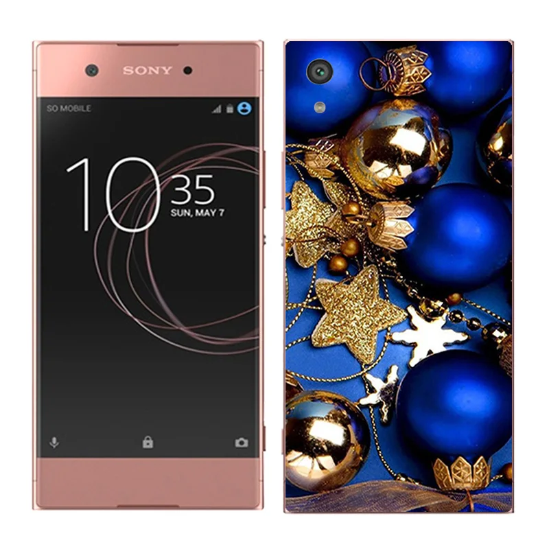 Мягкий чехол из ТПУ для sony Xperia XA1, чехол для телефона с пейзажем, чехол s для sony XA1 G3121 G3112 G3123 G3116, двойной чехол 5,0"