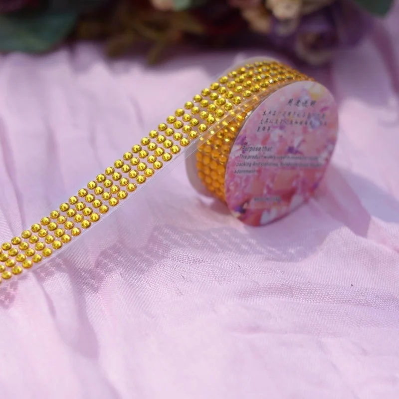 2 шт. акриловый хрусталь стикер самоклеящаяся палка на ленте DIY скрапбук Декор для