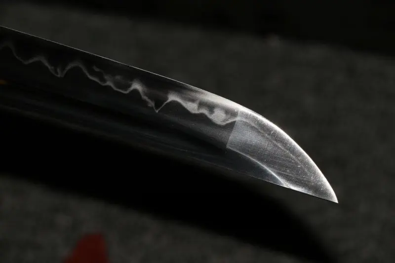 Супер острая глина из закаленного 1095 стали Wakizashi железная японская Цуба самурайский меч