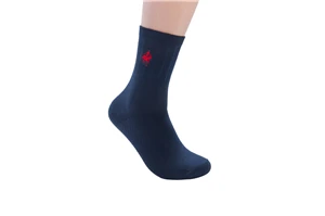 Pier Polo Calcetines Hombre, модная мужская одежда, подарочные носки, хлопковые носки, дезодорант, счастливые Компрессионные носки Skarpetki для мужчин - Цвет: Синий