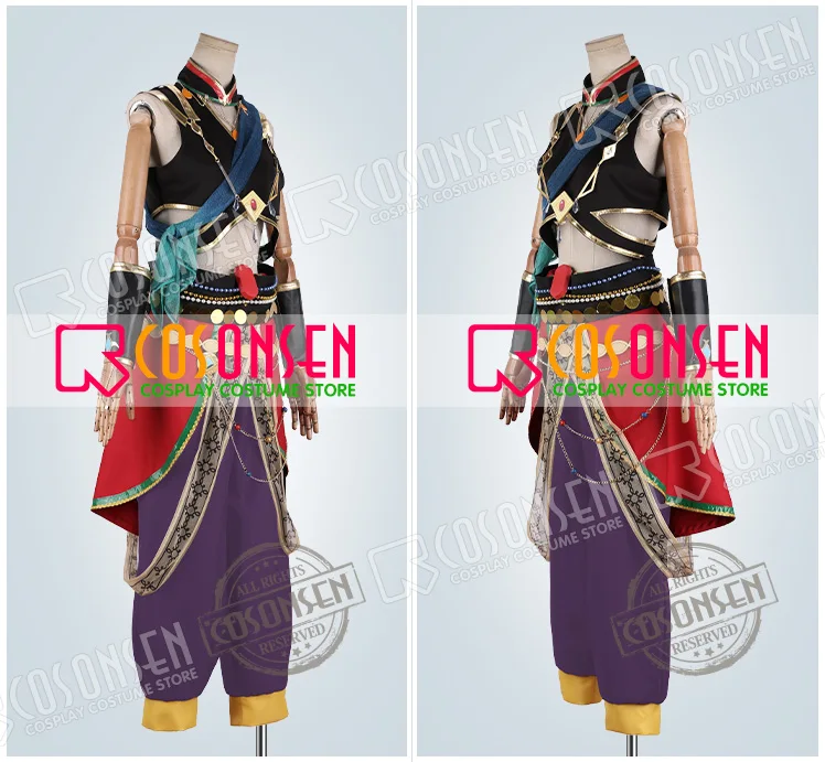 Костюм для косплея отогари Адониса Звезды Пейзаж южных земель и летних каникул