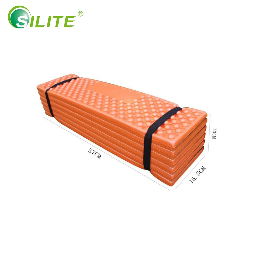 SILITE 190*55 см Пикник один Портативный складной пены туристический коврик
