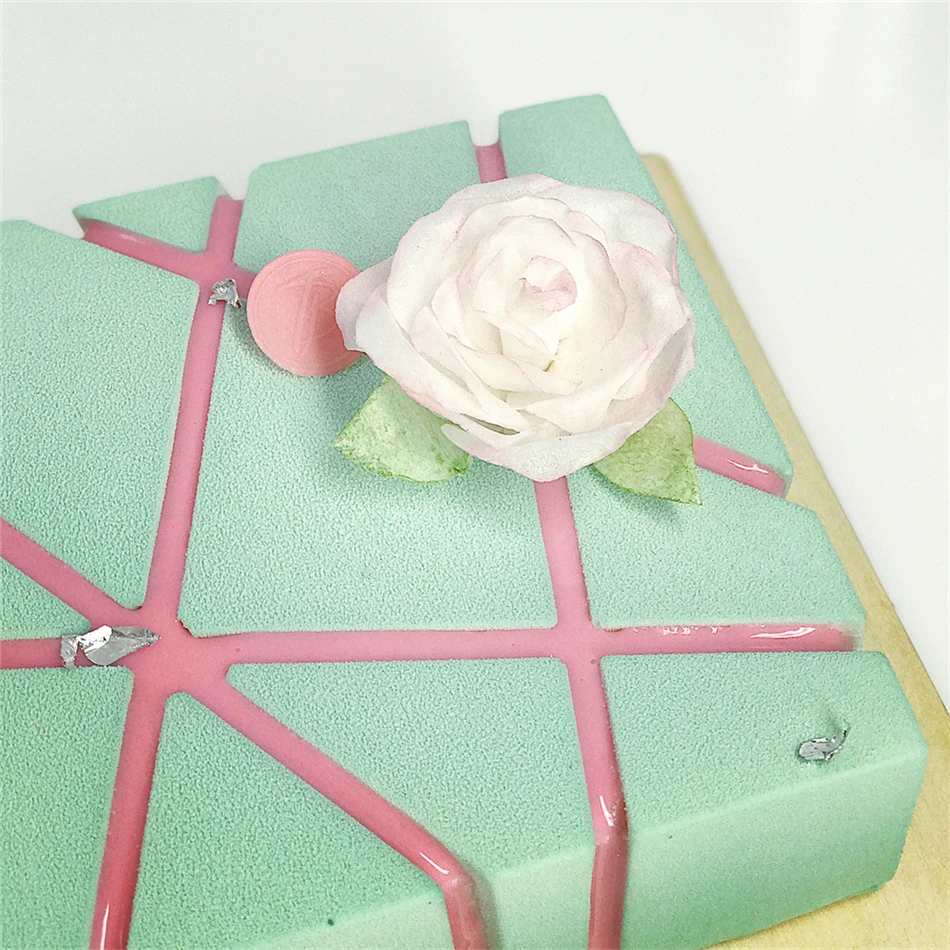TTLIFE Sugarcraft Cube квадратной формы 3D силиконовые формы торт шоколад лоток для Мусса десерт, выпечка блюдо кондитерские изделия с глазурью