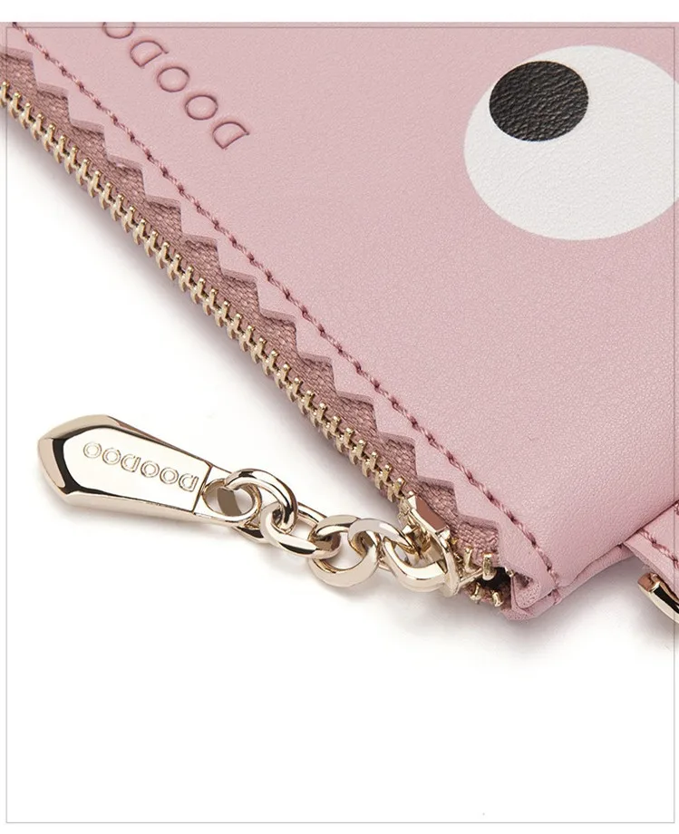 Doodoo новый бренд милые Обувь для девочек длинные Женские Кошельки Для женщин