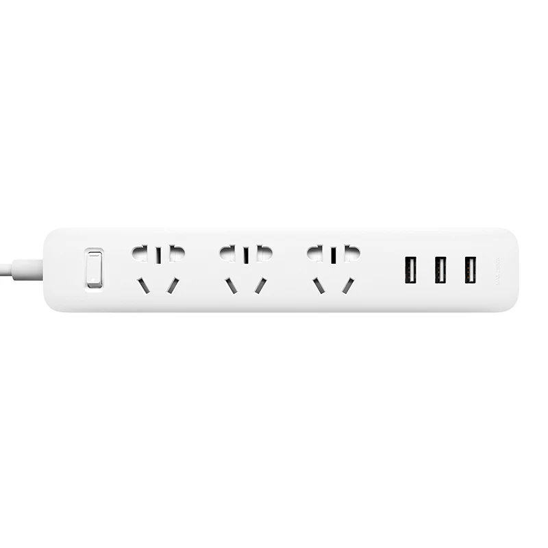 Удлинитель Xiaomi Power Strip с 3 USB портами на 2 а|xiaomi power strip socket|power socketoriginal xiaomi |
