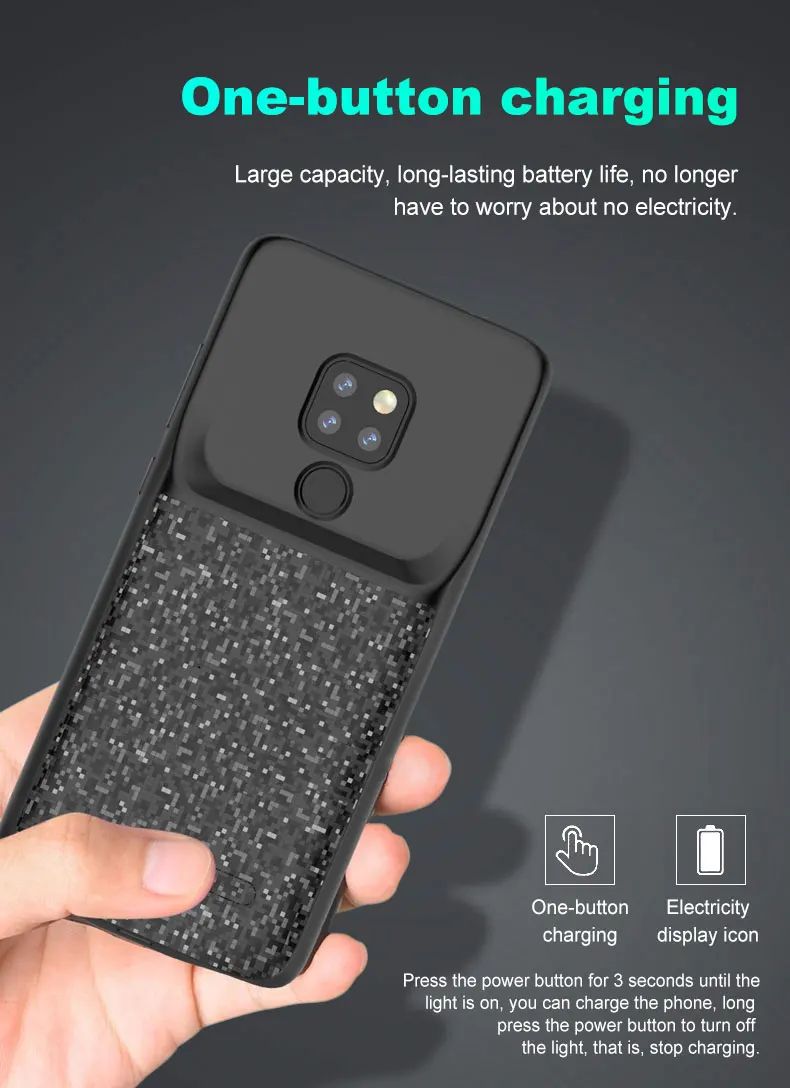 Чехол для зарядного устройства для huawei mate 20, чехол для зарядки для huawei mate 20 Pro power Bank для huawei mate 20 Lite