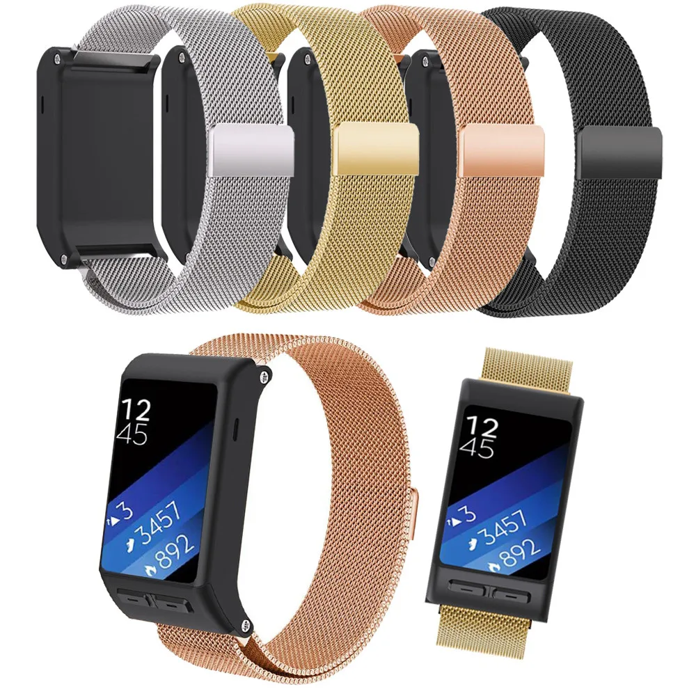 Ремешок для часов Garmin vivoactive HR Milanese сменный сетчатый Браслет из нержавеющей стали