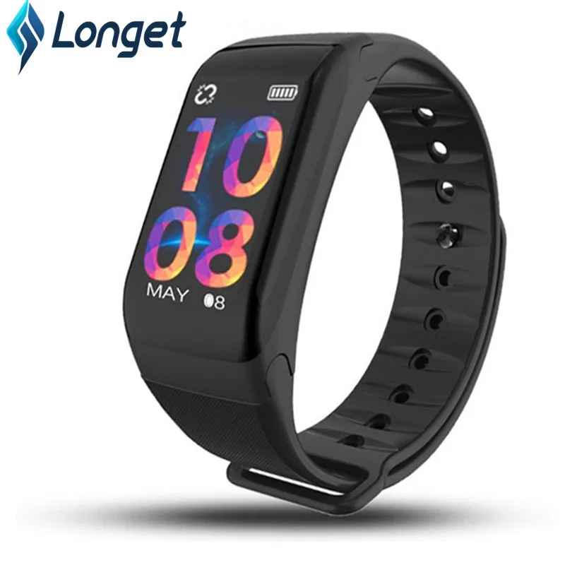 Фитнес трекер цветной экран Спорт кровяное давление пульсометр