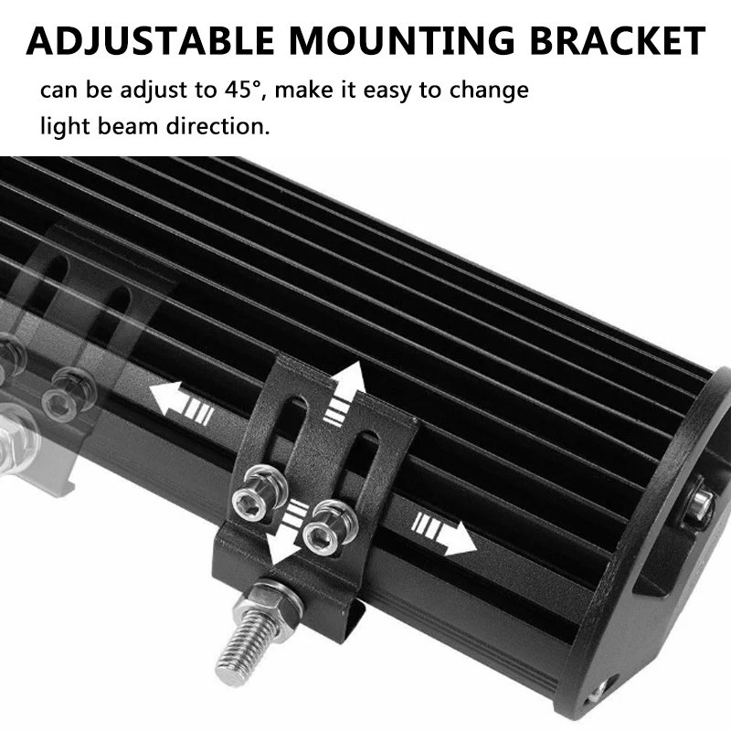 9 дюймов 144 Вт 13 180 Strobe Flash Автомобильный светодиодный рабочий светильник балка