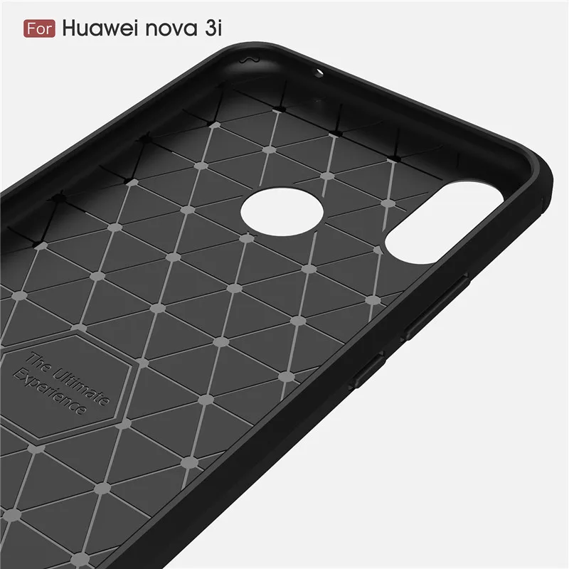 BSNOVT Huawei P Smart Plus INE-LX1 противоударный силиконовый матовый чехол-бампер для телефона