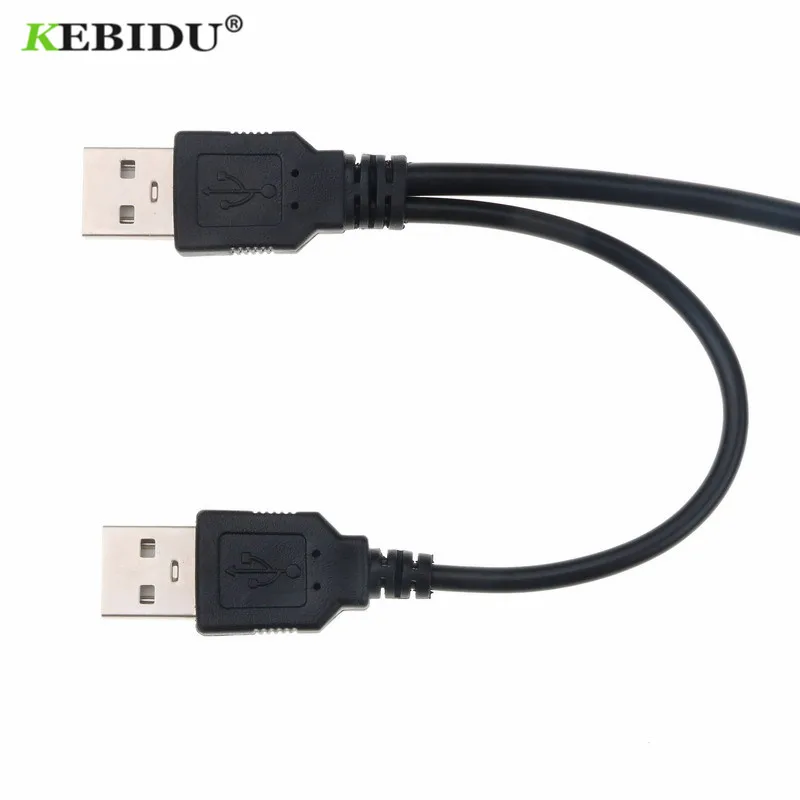 Kebidu 2018 хит продаж SATA к USB 2 0 двойные 22pin АДАПТЕРНЫЕ кабели Внешнее питание для 5