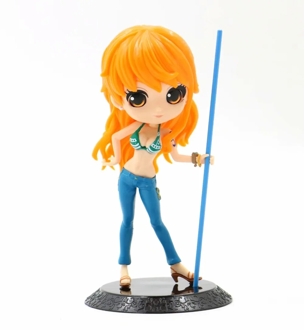 Q Posket персонажи Аниме One Piece Nami Boa Hancock ПВХ экшн Фигурки Коллекционная модель