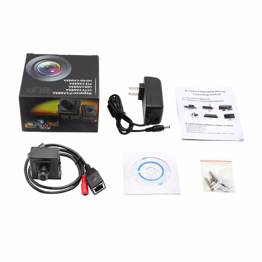 Мини IP камера видеонаблюдения ELP 1280X720p 1 0 МП HD Onvif P2P 720P|mini ip camera onvif|ip onvifcamera onvif |