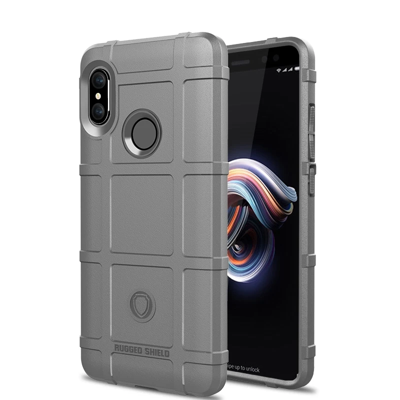Защитный чехол для Xiaomi Redmi Note 5 Pro Global 6 Силиконовый противоударный прочный