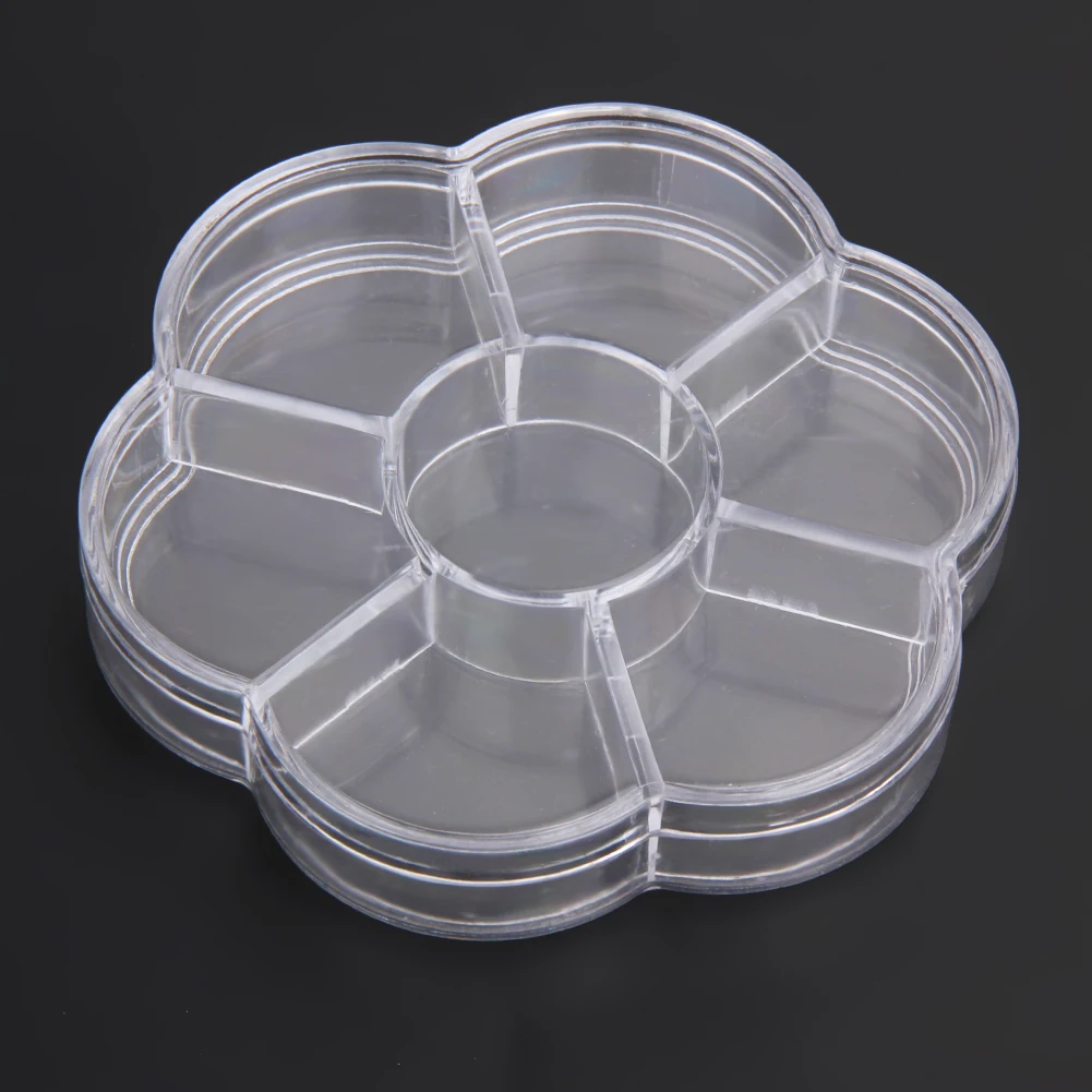 Пластиковые Стразы для дизайна ногтей коробка хранения ювелирных изделий