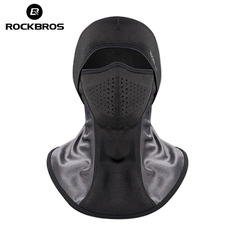 Зимние велосипедные шапки ROCKBROS головной убор для шеи велосипедный шарф маска