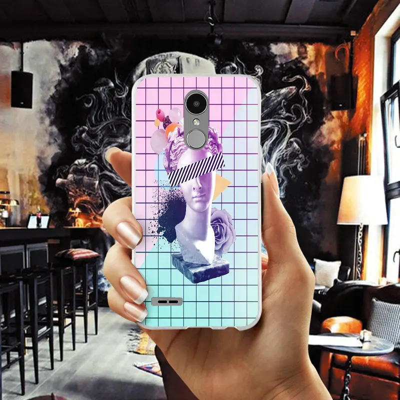 Искусство эстетика коллаж градиент Чехлы для мобильных телефонов LG K4 K7 K8 K10 2017 G2 G3