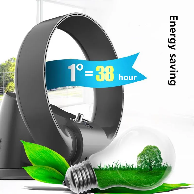 2019 супер тихий беслопастной вентилятор с переменной скоростью без лопастей для