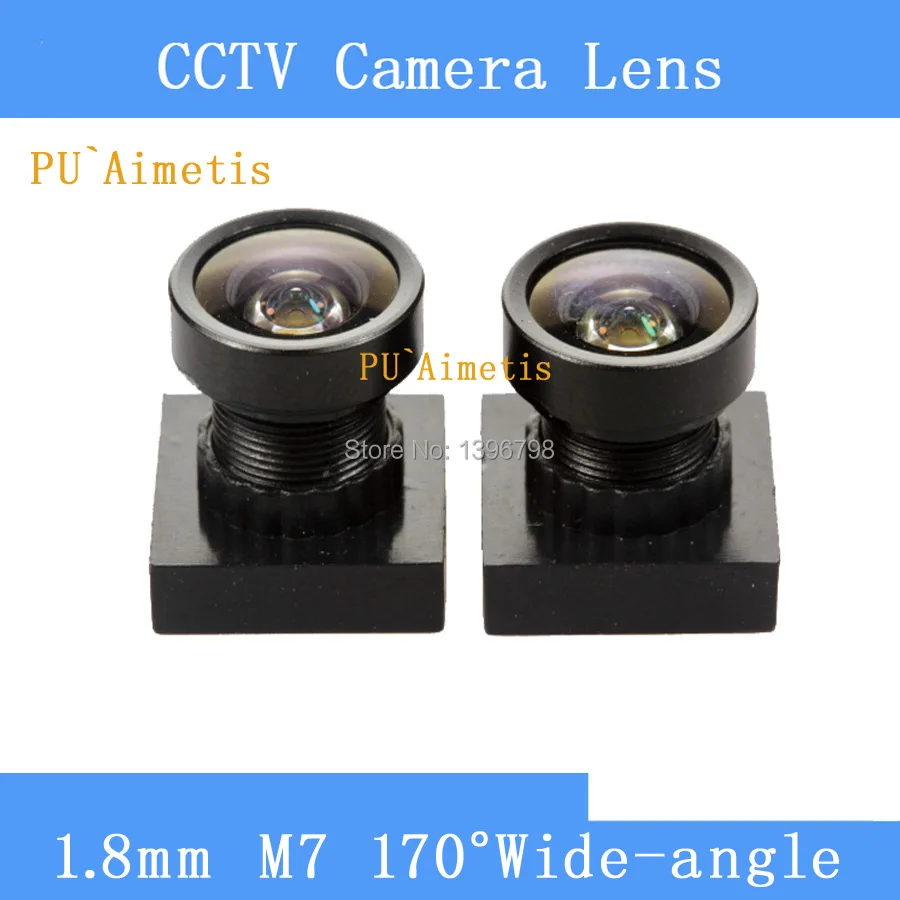 Объектив PUɺimetis CCTV 1 8 мм угол обзора 170 градусов M7 * 0 5 для мини-камеры