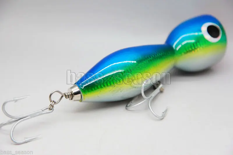 Новинка 2019 большая игра 155g 7 "Морская приманка GT Popper TopWater Surface рыболовная Woodbody |