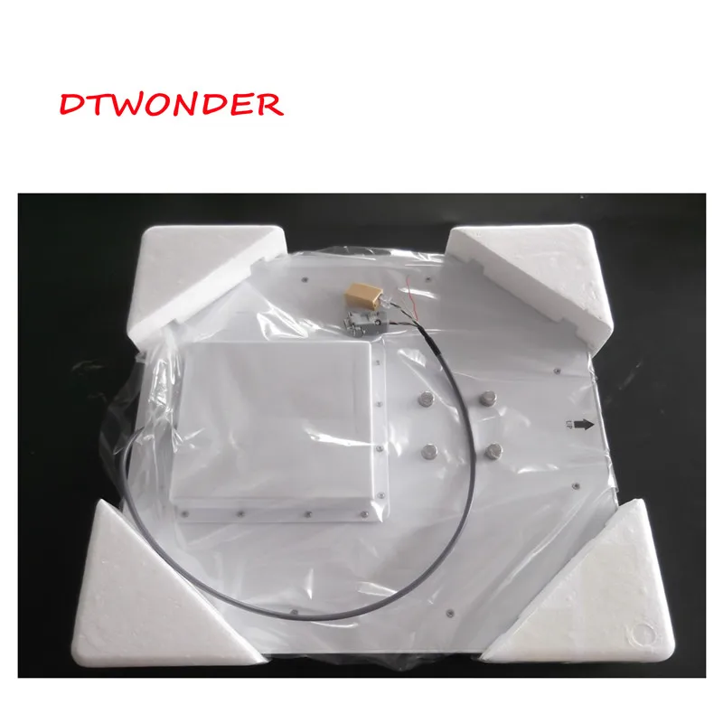 Dtwonder метка Диапазона UHF RFID считыватель штрих-кода с 12dbi антенна RS232 RS485 Wiegand TCP IP на дальние расстояния интегрированный считыватель DT002H