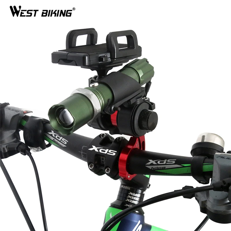 West biking велосипедный удлинитель руля велосипед легкий колокольчик компьютерная ручка Ba крепление из углеродного волокна велосипед расширитель руля велосипеда