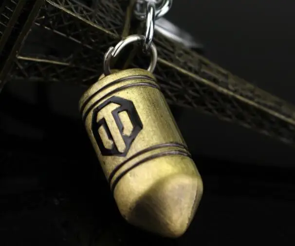 100 шт World of Tanks металлическая цепочка для ключей кольцо брелок подвеска сплав