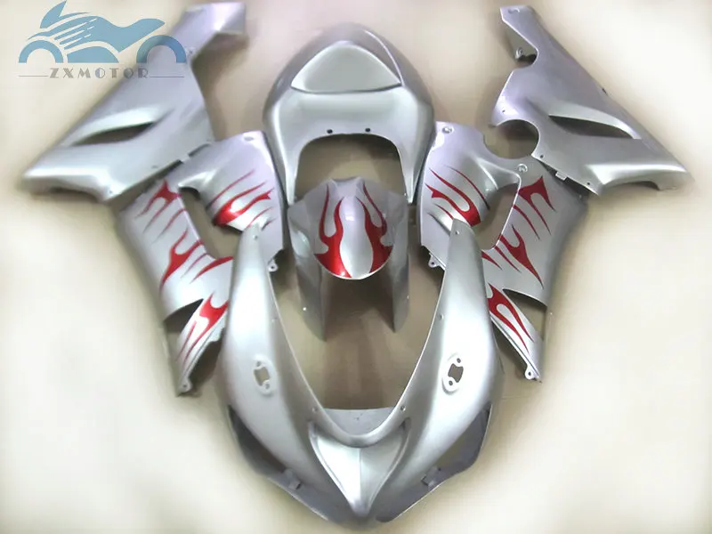 Высокое качество мотоцикл обтекатели комплект для KAWASAKI Ninja ZX 6R 2005 2006 спортивные