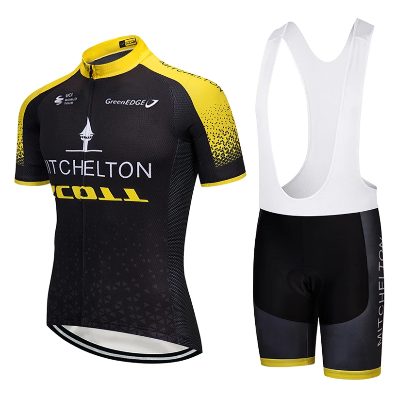 2018 команда Greenedge велосипедная одежда трикотаж Ropa Ciclismo мужские летние