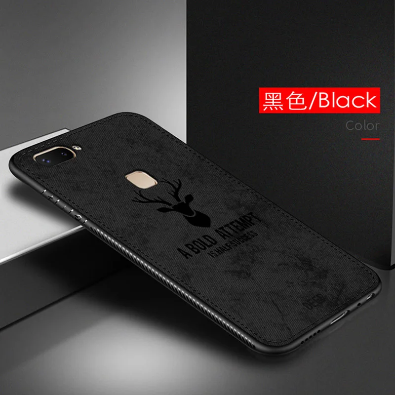 Huawei Y6 Prime 2018 кейс искусства ткани силуэт оленя чехол для huawei силиконовый Y 6