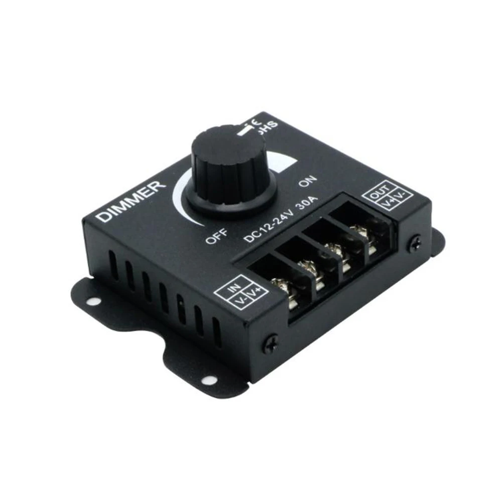 DC 12V 24V 30A светодиодный диммер переключатель Регулируемая Яркость лампы